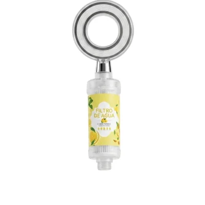 Cabezal de ducha con filtro purificador y aromaterapia de lavanda