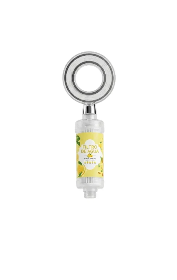 Cabezal de ducha con filtro purificador y aromaterapia de lavanda