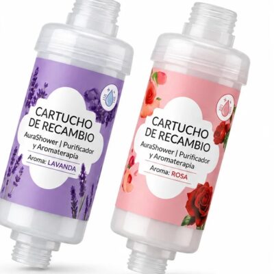pack de dos unidades aromaterapia 6 fragancias lavanda limon rosa durazno jazmin colonia