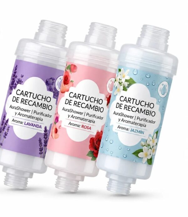 pack de 3 unidades ducha aromaterapia 6 fragancias lavanda limon rosa durazno jazmin colonia